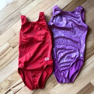 Gymnastics leotards